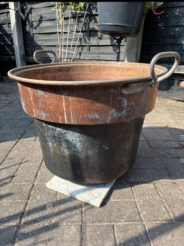 Antiker kupferkessel 9kg - kupferkessel, 6,9kg