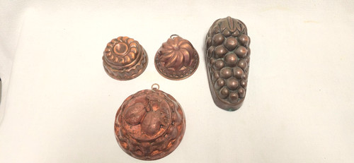 Antike miniatur kupferformen - antike,