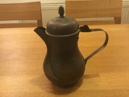 Alte kupferne kaffeekanne - alte,
