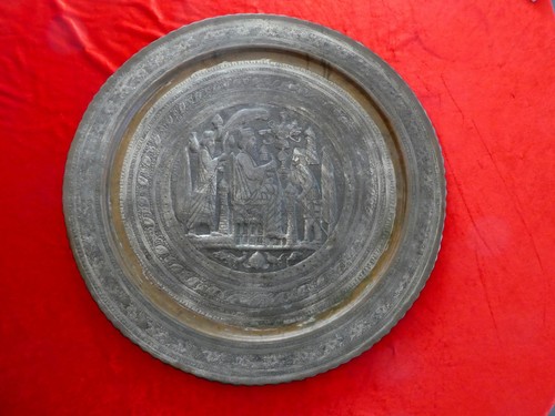 Großer wandteller antik - wandteller,