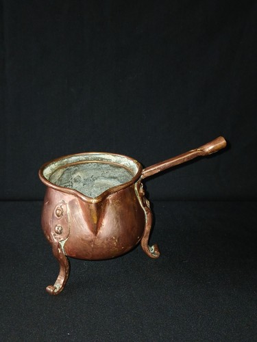 Gemarkte barocke kupferkanne - barocke,