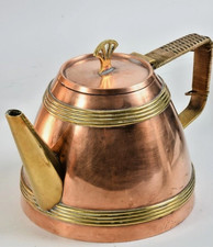 5-tlg Kupfer Kaffee/Teeservice