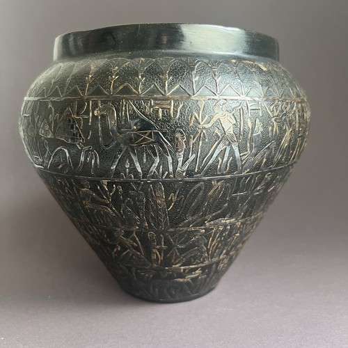 Messing vase urne ägypten - vase,