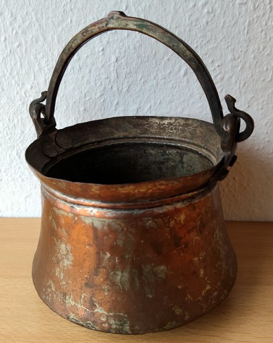 Antiker kupferkessel - antiker,