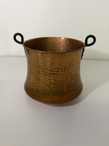 Antike kupferkanne kessel mit - kessel,
