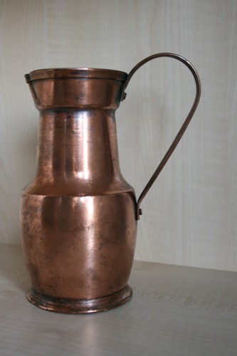 Antike kupferkanne krug - kupferkanne, krug,