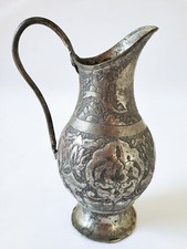 Alte Kupfer Kanne Mit Henkel