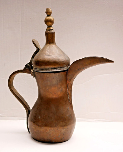 Antike arabische kupfer dallah - antike,