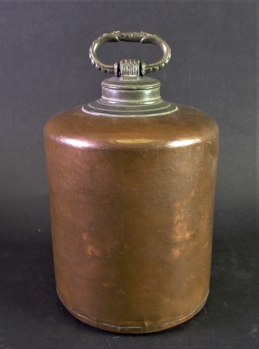 Barocke kupfer flasche mit - -,