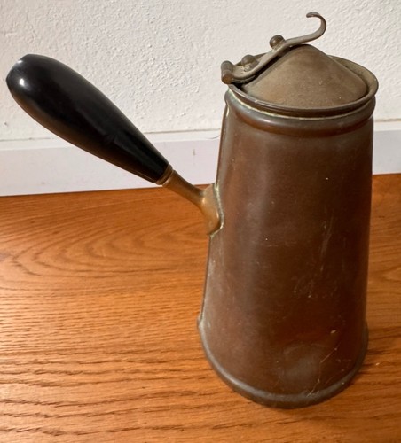Antike schokoladenkanne kupfer - schokoladenkanne,