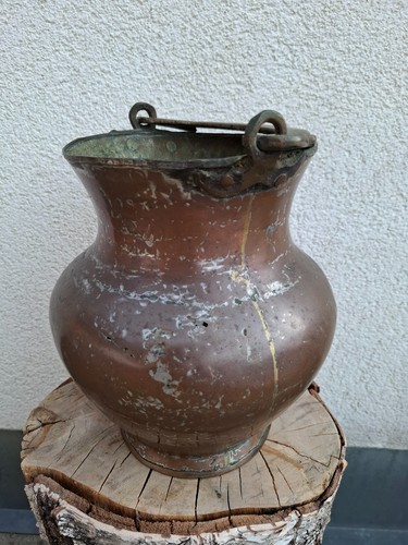 Antiker kupferfeldkessel - antiker,