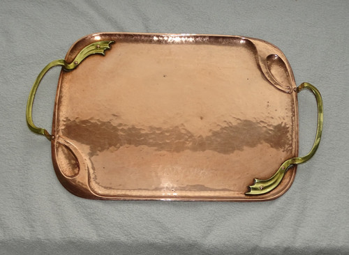 Jugendstil tablett kupfer - jugendstil,