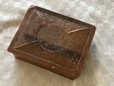 Antike Kupfer-Deckeldose