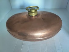 Wärmflasche antik Kupfer