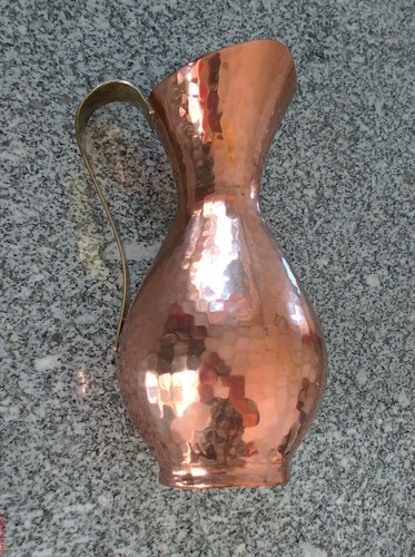 Antike kupfervase mit - antike,