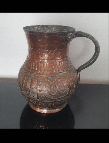 Antike kupferkanne krug - antike, /