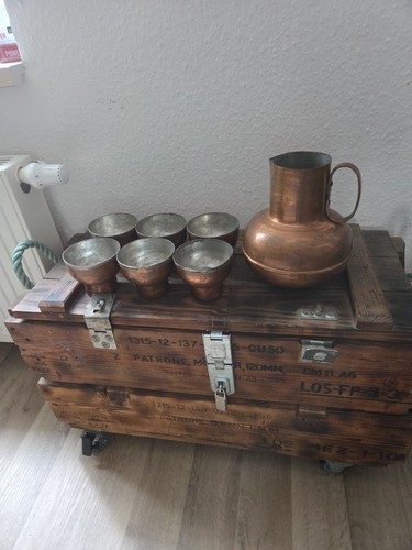 Antiker kupfer krug - antiker,