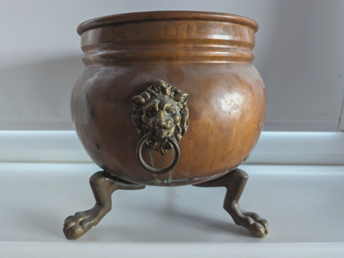 Alter kupferkessel auf - alter, 3