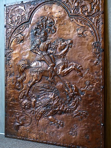 Heiliger georg drachentöter - heiliger,
