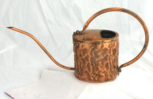Vintage kupfer gießkanne - re,